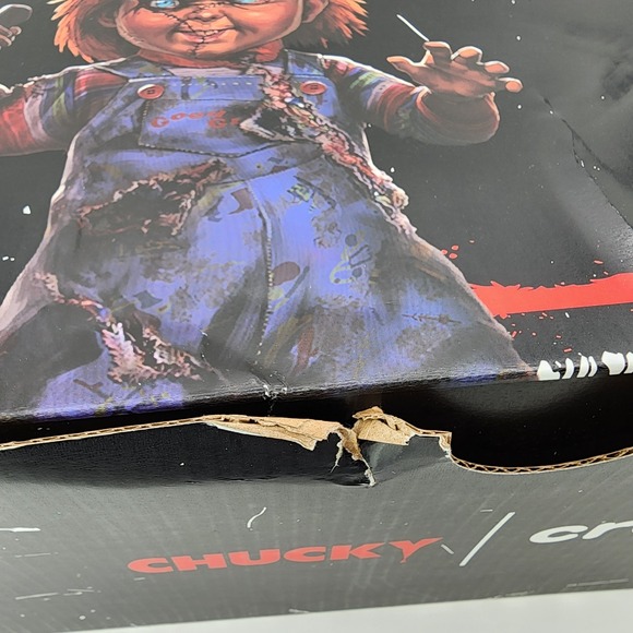 Crocs Chucky Classic Clog Men Size 11 Slip On Childs Play Movie Shoes NEW READ - Picture 14 of 16